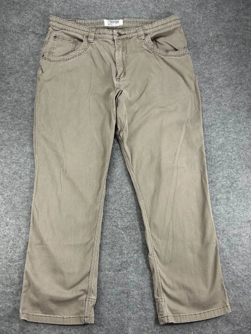 Mountain Khakis Camber 103 Pants Mens 37x31 Beige Classic Fit Straight Leg‎
